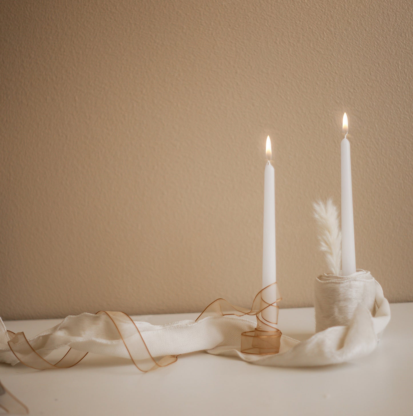 Handmade Pure White Serene Trio - Unscented
