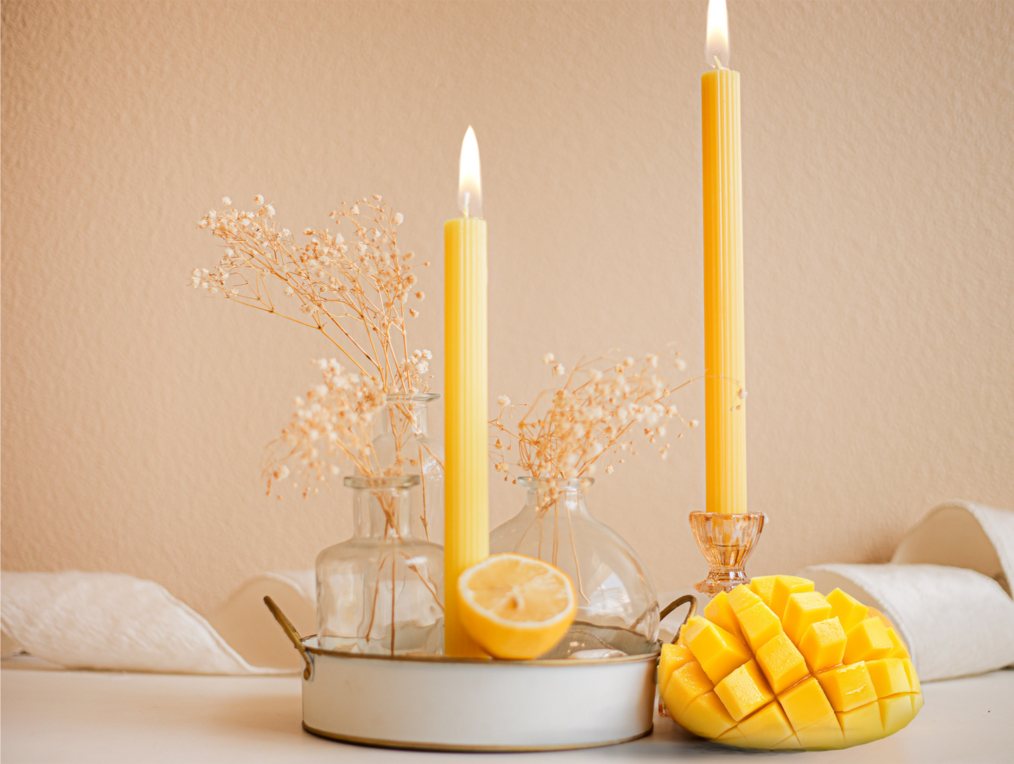Handmade Serene Trio - Scented: Golden Kiss