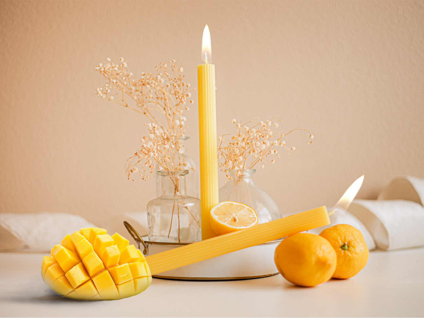 Handmade Serene Trio - Scented: Golden Kiss