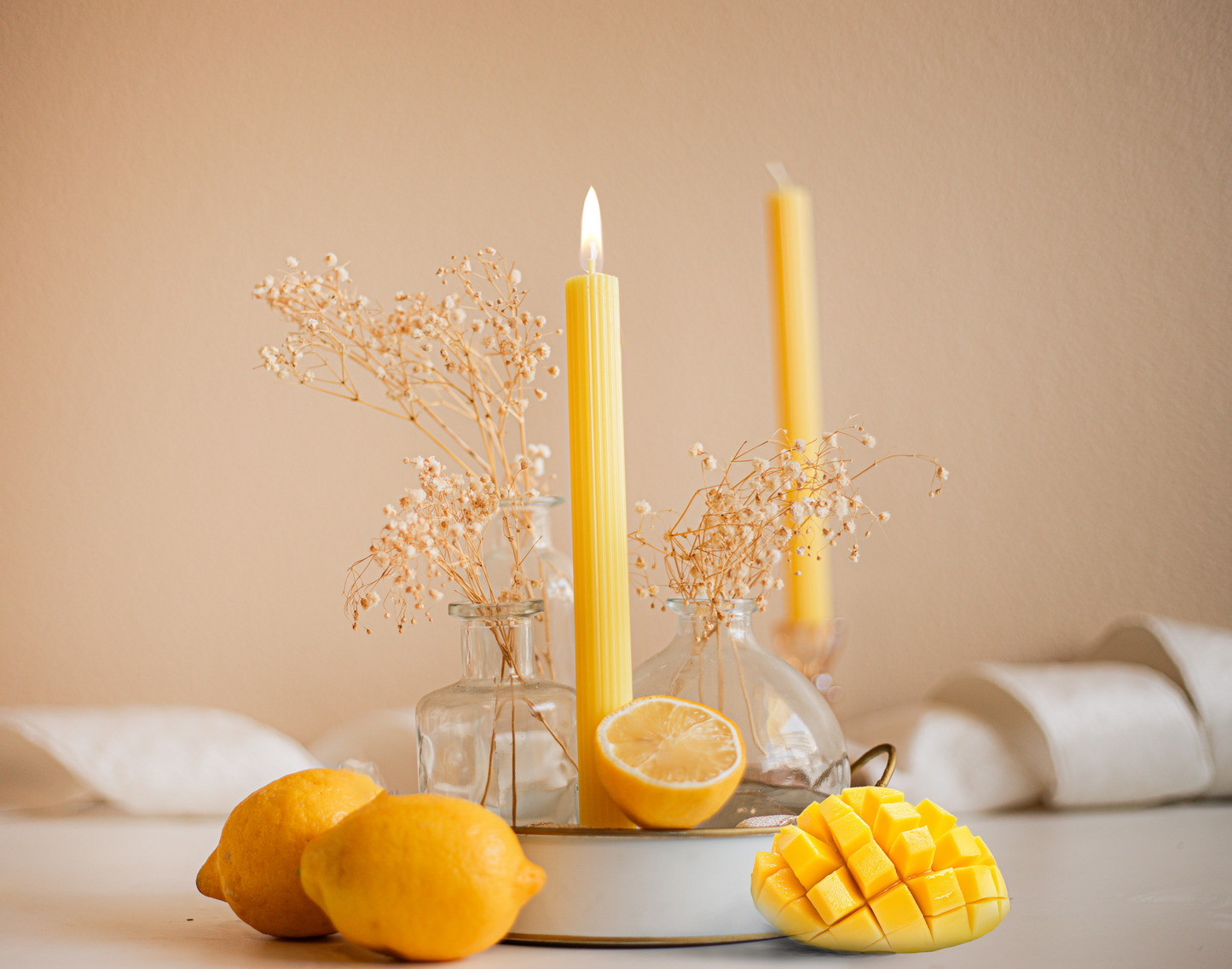 Handmade Serene Trio - Scented: Golden Kiss