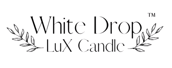 White Drop Candle