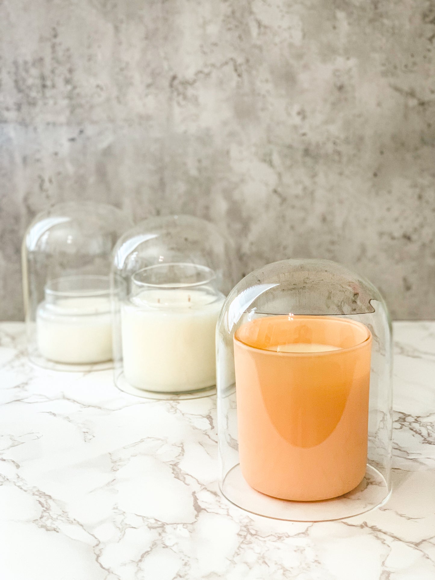 TRANSLUCENT NAKED CLOCHE (Candle Dome)